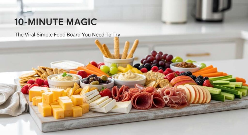 featured: 10 minute magic: the viral simple food board you need to try