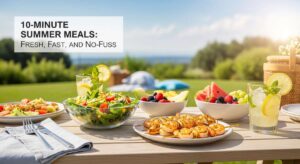 featured: 10 minute summer meals: fresh, fast, and no fuss