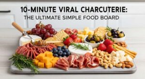 featured: 10 minute viral charcuterie: the ultimate simple food board