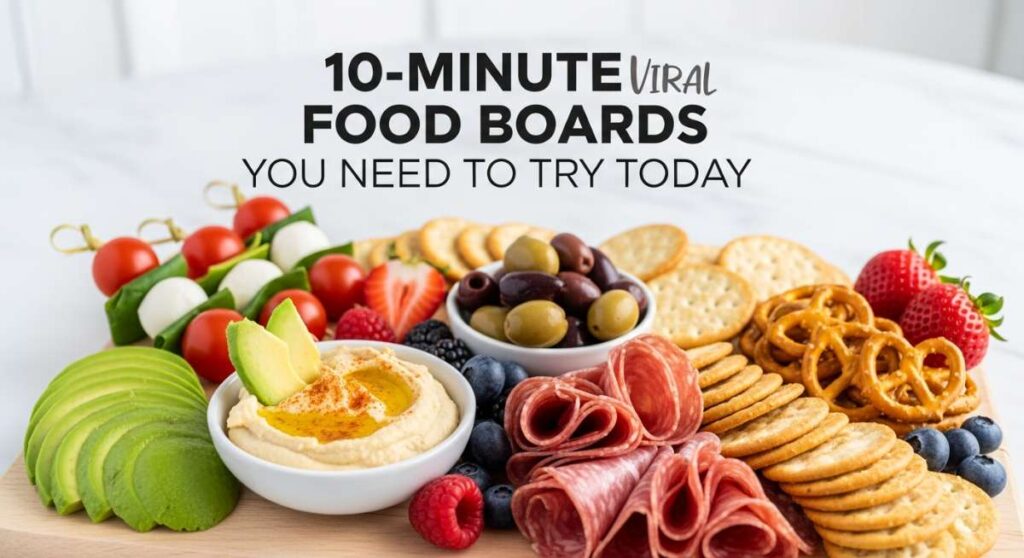 featured: 10 minute viral food boards you need to try today
