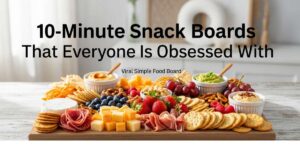 featured: 10 minute viral snack boards that everyone is obsessed with