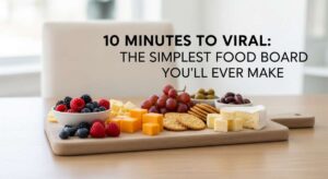 featured: 10 minutes to viral: the simplest food board you'll ever make