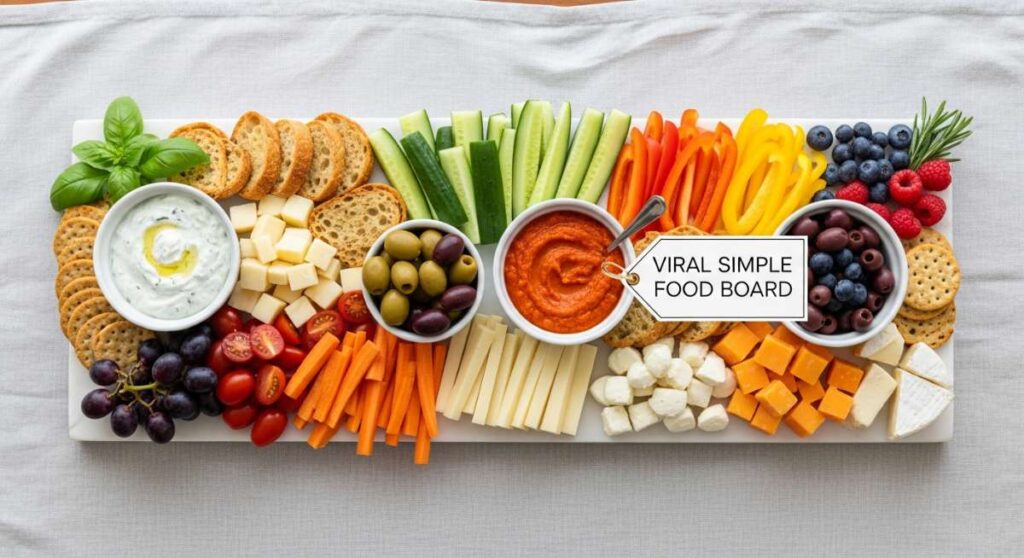 featured: 10 minutes to viral: your guide to the ultimate simple food board