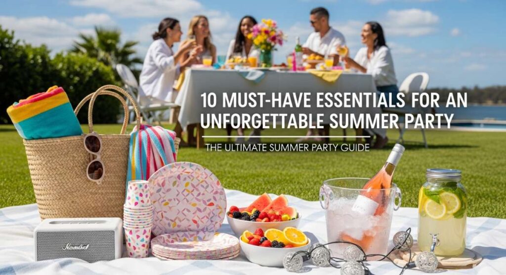 featured: 10 must have essentials for an unforgettable summer party