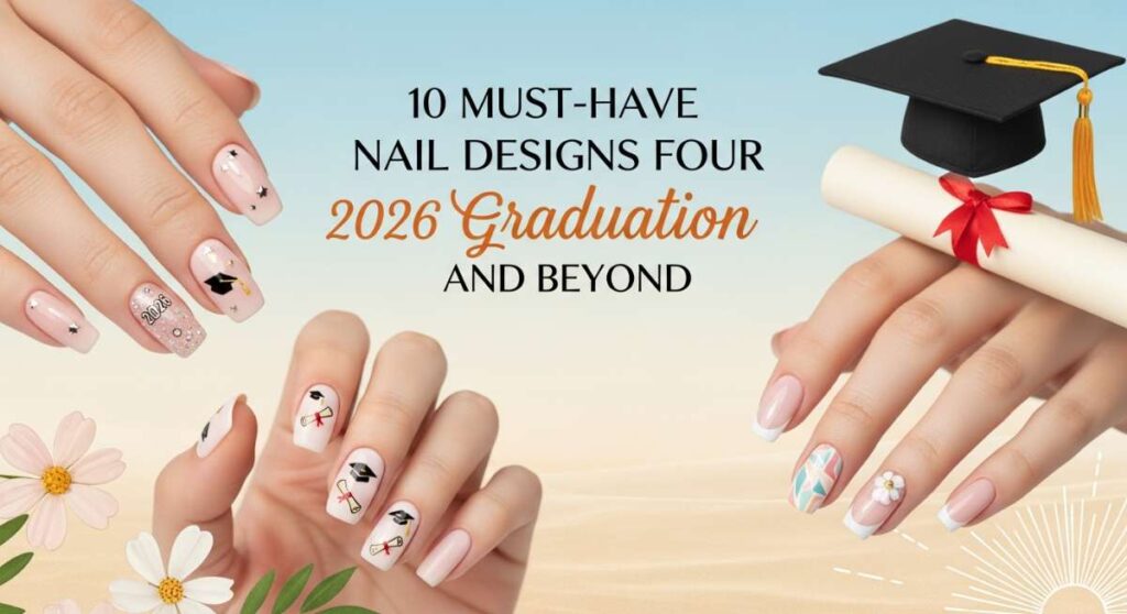 featured: 10 must have nail designs for your 2026 graduation and beyond
