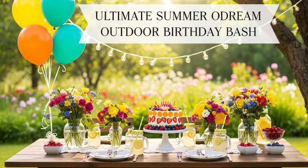 featured: 10 must haves for your dream summer outdoor birthday bash