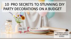 featured: 10 pro secrets to stunning diy party decorations on a budget