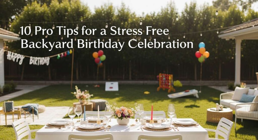 featured: 10 pro tips for a stress free backyard birthday celebration