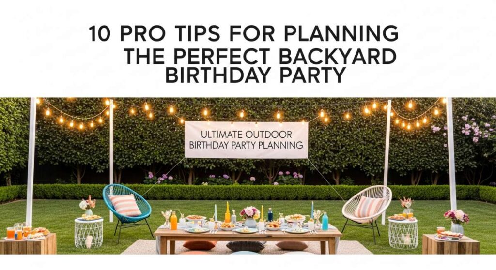featured: 10 pro tips for planning the perfect backyard birthday party