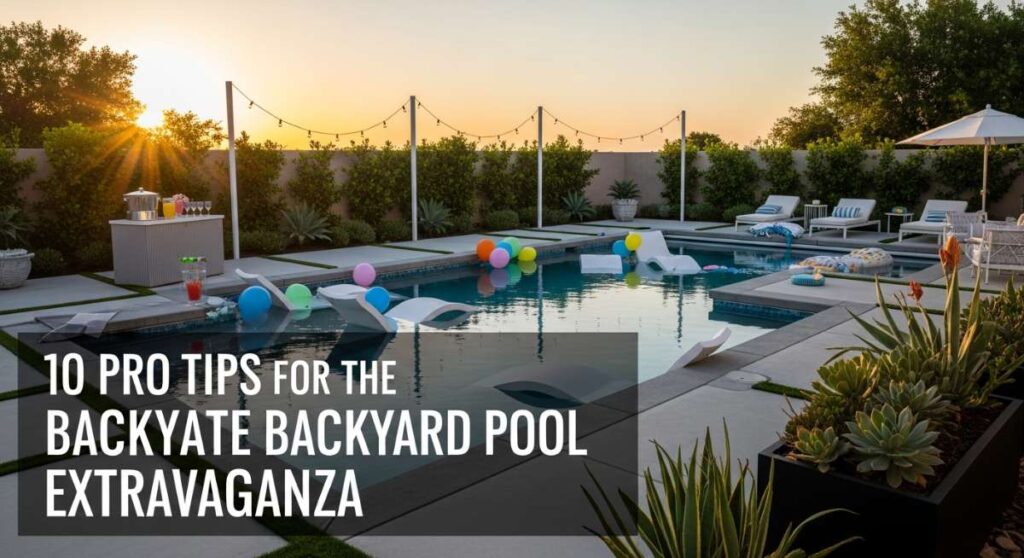 10 Pro Tips for the Ultimate Backyard Pool Extravaganza featured: 10 pro tips for the ultimate backyard pool extravaganza