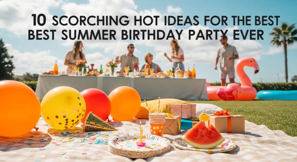 featured: 10 scorching hot ideas for the best summer birthday party ever