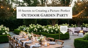 featured: 10 secrets to creating a picture perfect outdoor garden party