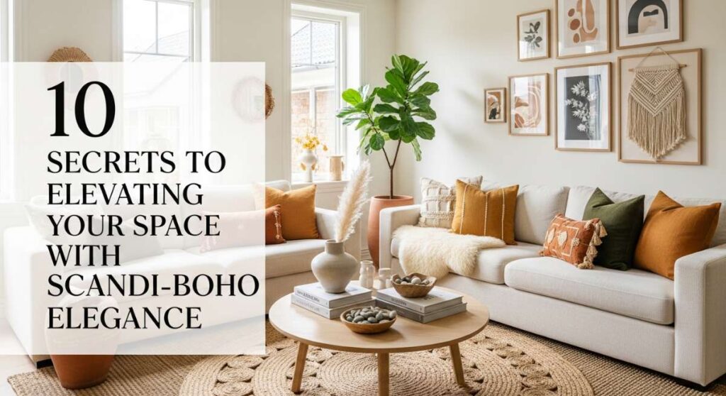 featured: 10 secrets to elevating your space with scandi boho elegance