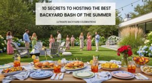 featured: 10 secrets to hosting the best backyard bash of the summer
