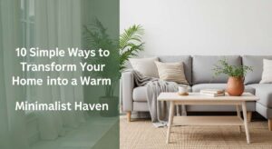 featured: 10 simple ways to transform your home into a warm minimalist haven