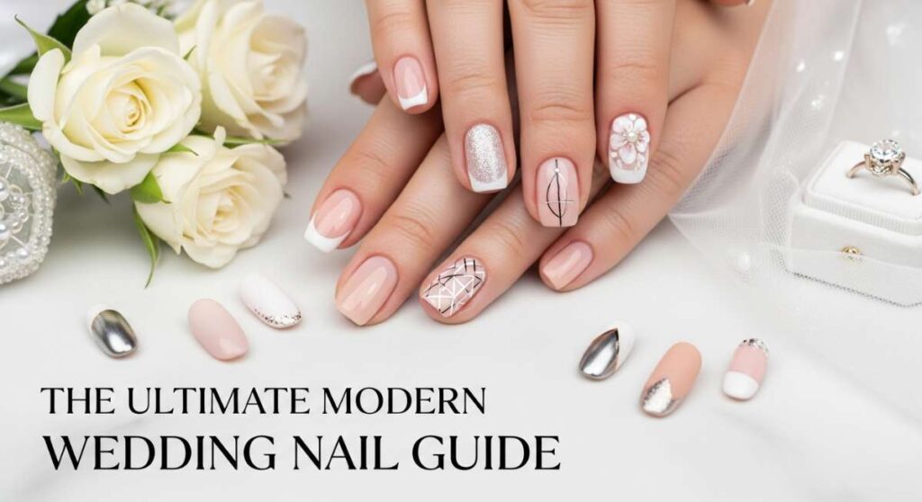 featured: 10 trendsetting styles: the modern bride's ultimate nail guide