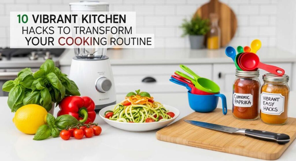 featured: 10 vibrant kitchen hacks to transform your cooking routine