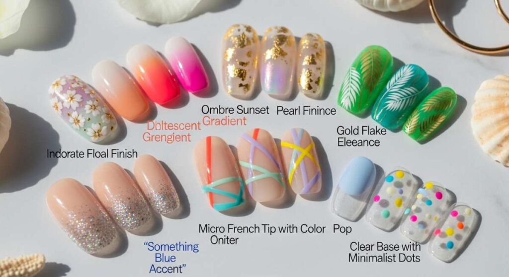 featured: 10 vibrant nail trends for every summer wedding and party