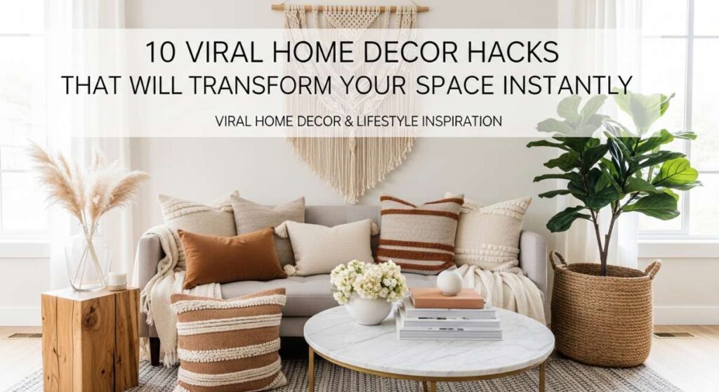 featured: 10 viral home decor hacks that will transform your space instantly