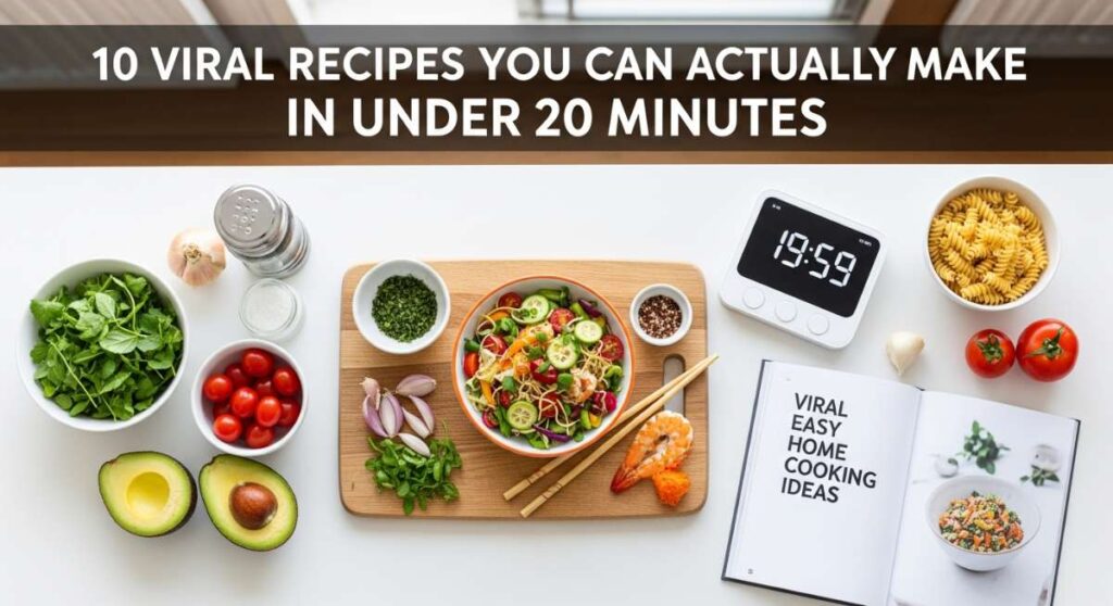 featured: 10 viral recipes you can actually make in under 20 minutes