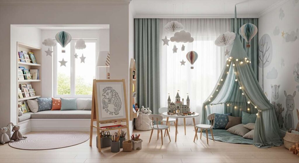 featured: 10 whimsical ideas for a playroom your kids will never want to leave