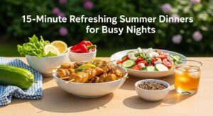 featured: 15 minute refreshing summer dinners for busy nights