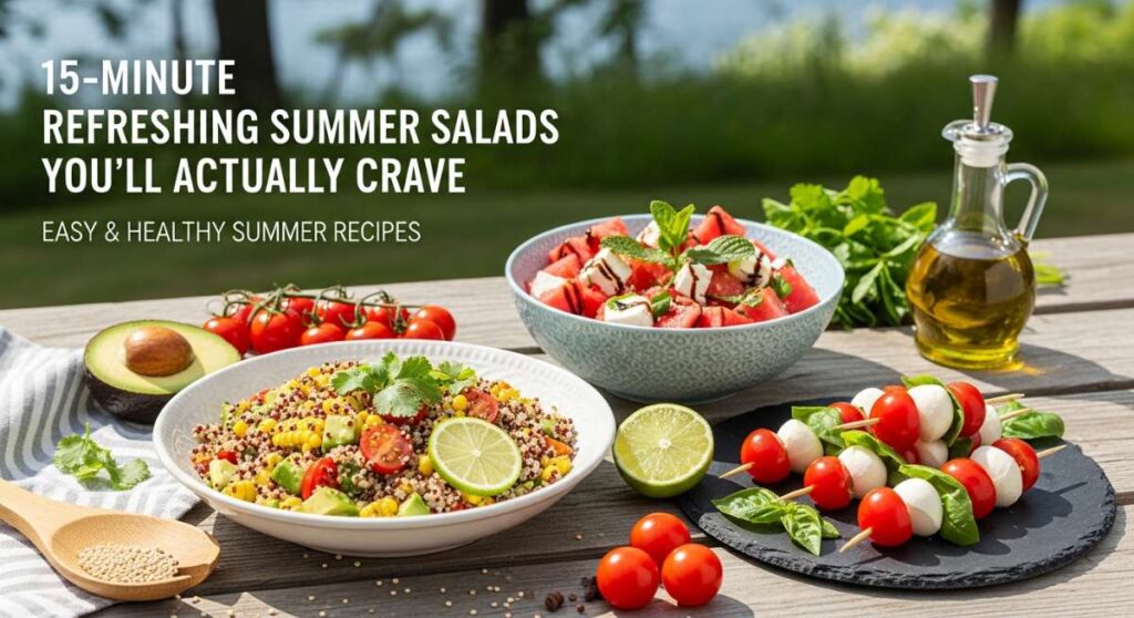 featured: 15 minute refreshing summer salads you’ll actually crave