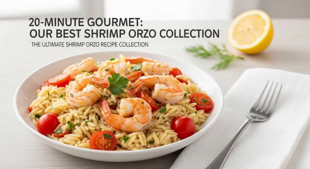 20-Minute Gourmet: Our Best Shrimp Orzo Collection featured: 20 minute gourmet: our best shrimp orzo collection