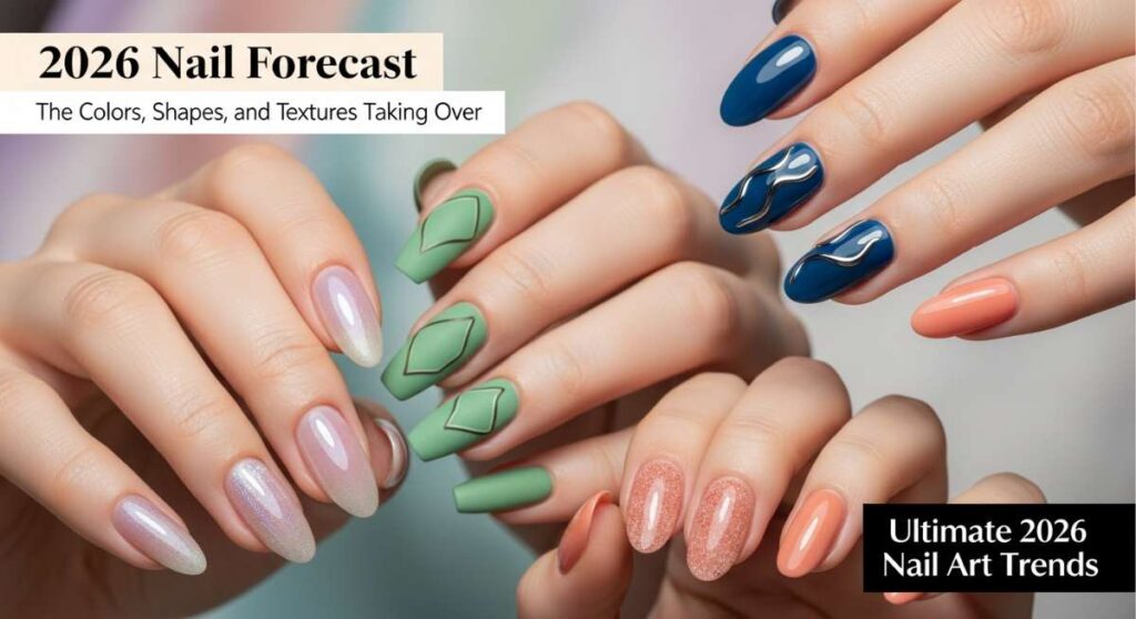 featured: 2026 nail forecast: the colors, shapes, and textures taking over