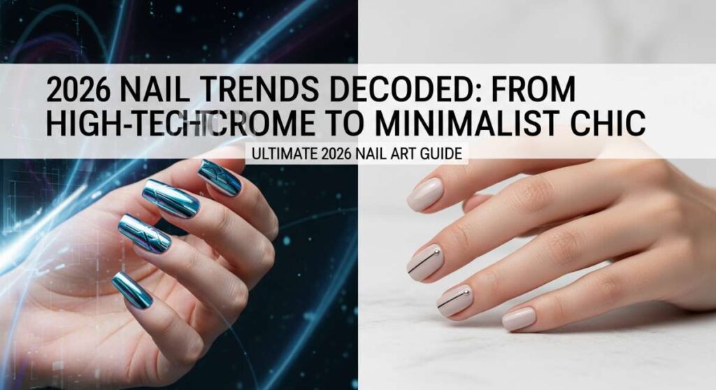 2026 Nail Trends Decoded: From High-Tech Chrome to Minimalist Chic featured: 2026 nail trends decoded: from high tech chrome to minimalist chic