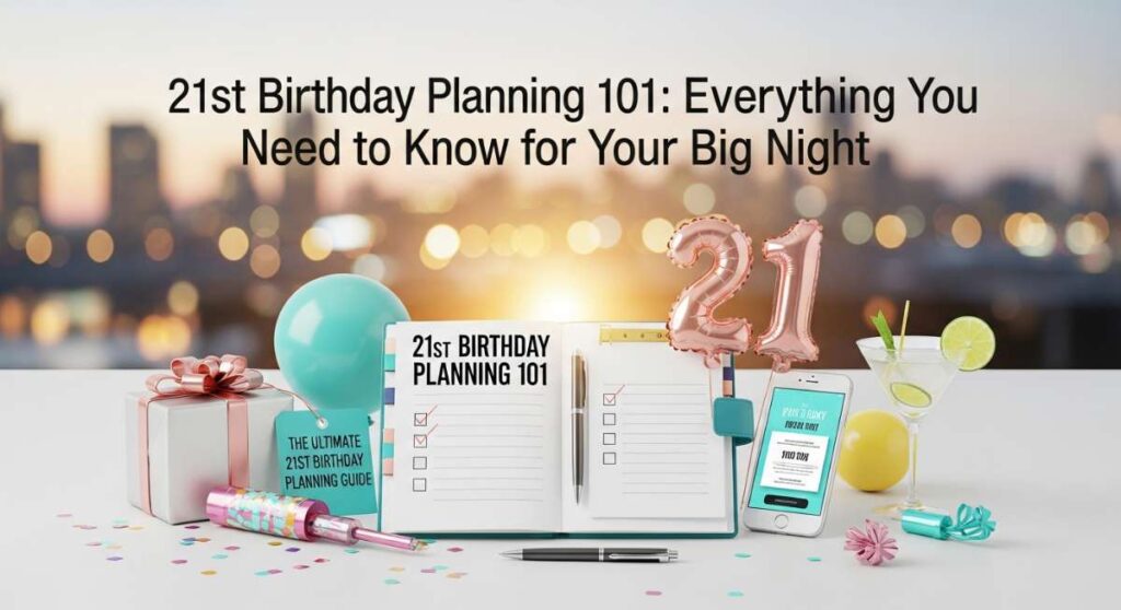 featured: 21st birthday planning 101: everything you need to know for your big night