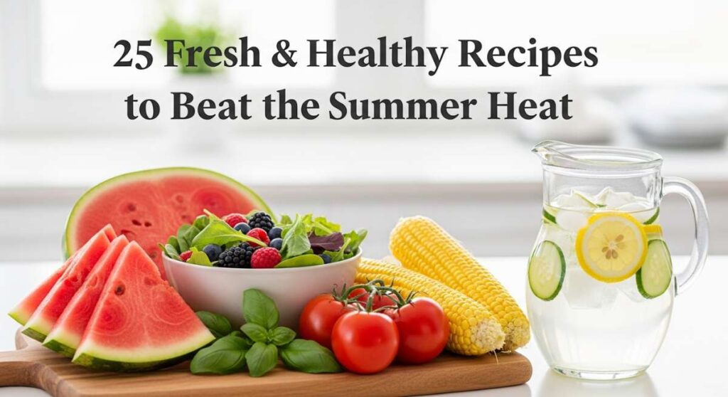 featured: 25 fresh & healthy recipes to beat the summer heat
