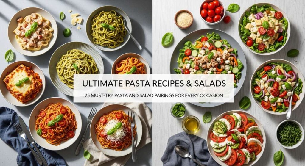 featured: 25 must try pasta and salad pairings for every occasion