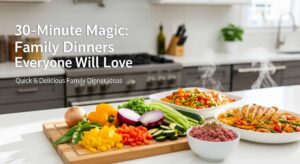featured: 30 minute magic: family dinners everyone will love