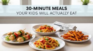 featured: 30 minute meals your kids will actually eat