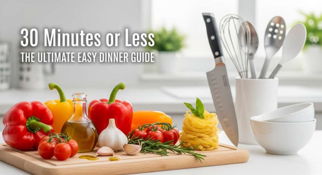 featured: 30 minutes or less: the ultimate easy dinner guide