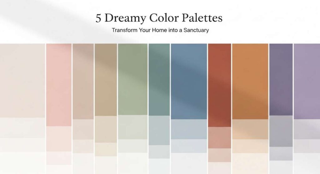featured: 5 dreamy color palettes to transform your home into a sanctuary