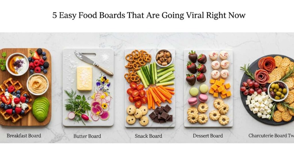 featured: 5 easy food boards that are going viral right now