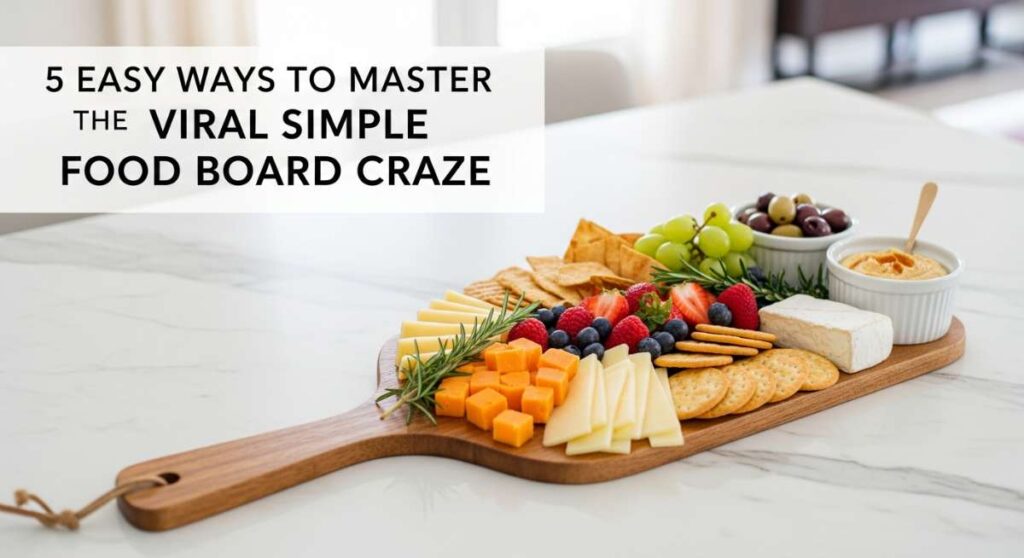 featured: 5 easy ways to master the viral simple food board craze