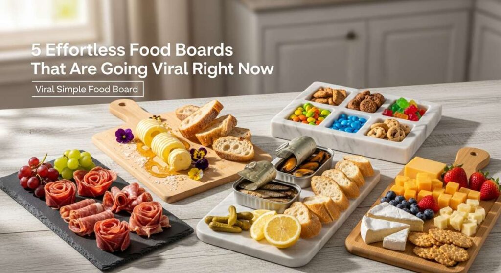 featured: 5 effortless food boards that are going viral right now