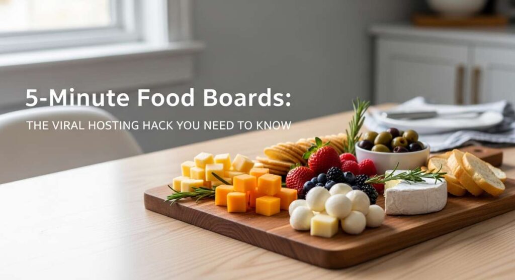 featured: 5 minute food boards: the viral hosting hack you need to know
