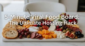 featured: 5 minute viral food board: the ultimate hosting hack