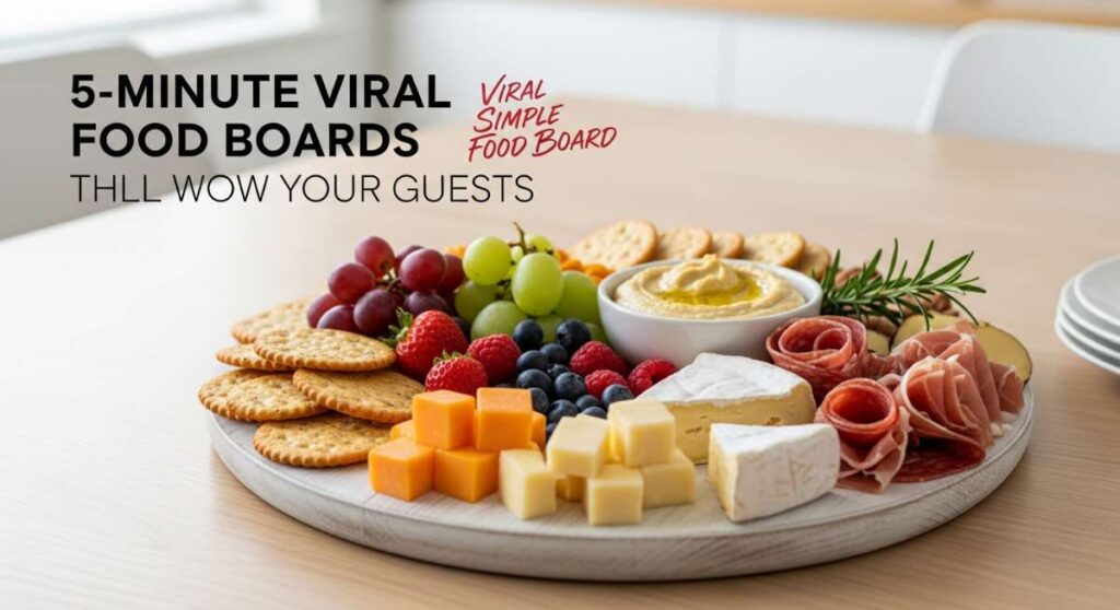 featured: 5 minute viral food boards that will wow your guests