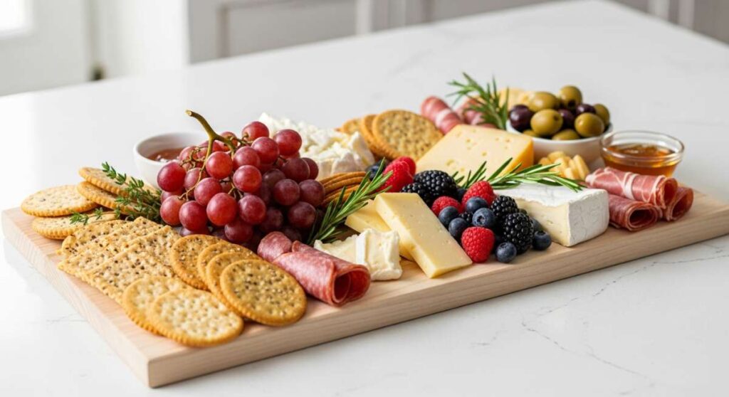 featured: 5 minutes to fancy: the easiest food board you’ll ever make