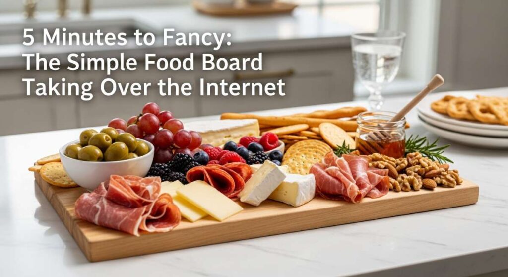 featured: 5 minutes to fancy: the simple food board taking over the internet