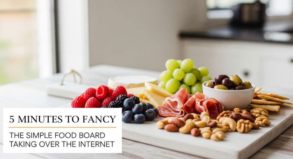 featured: 5 minutes to fancy: the simple food board taking over the internet