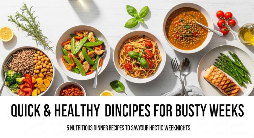 featured: 5 nutritious dinner recipes to save your hectic weeknights