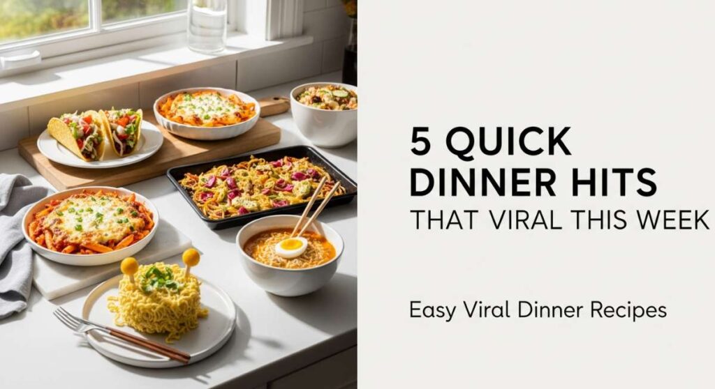 featured: 5 quick dinner hits that went viral this week