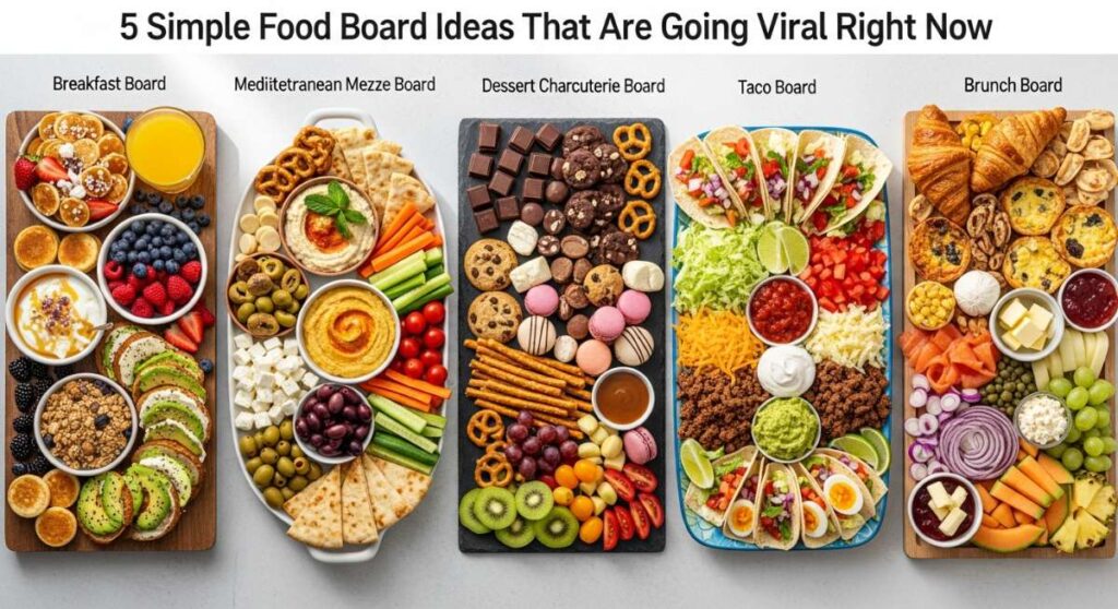 featured: 5 simple food board ideas that are going viral right now