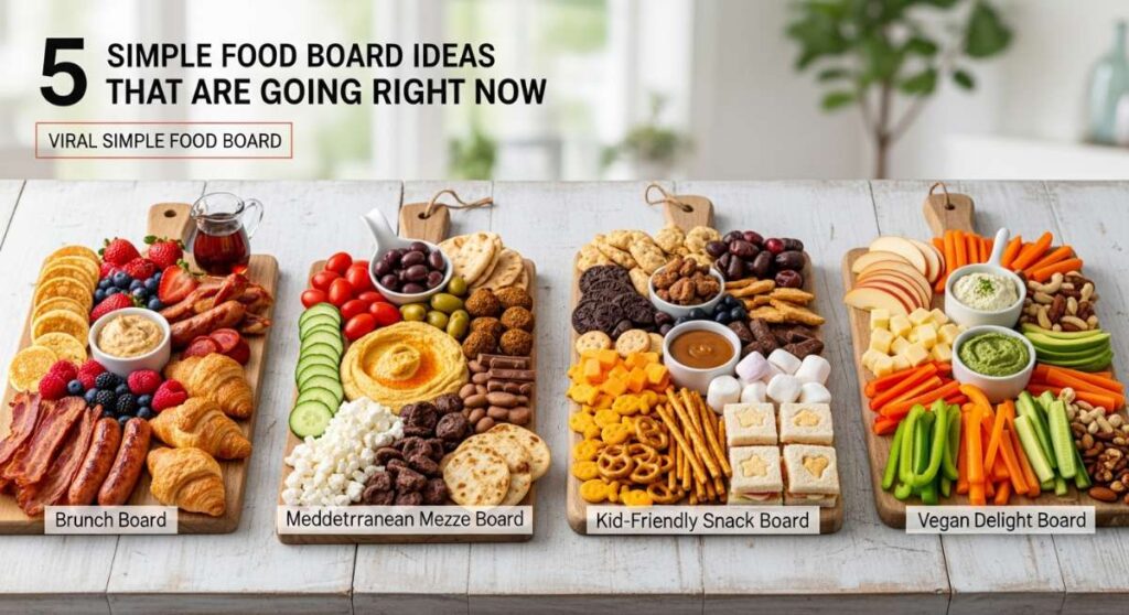 featured: 5 simple food board ideas that are going viral right now